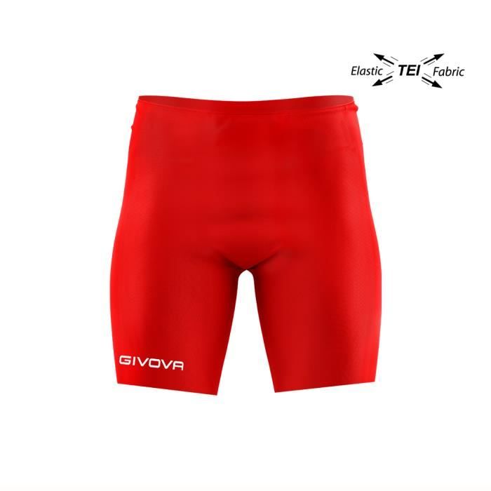 Cuissard - GIVOVA - Cuissard Givova - Rouge - Résistant