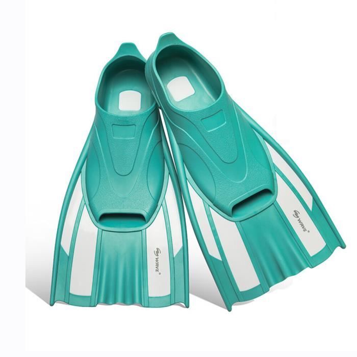 Palmes De Natation Courtes Compactes – Taille S à XL – Matériau TPR, Design Ergonomique – Pour Entraînement, Plongée, Piscine Ou Mer - 2