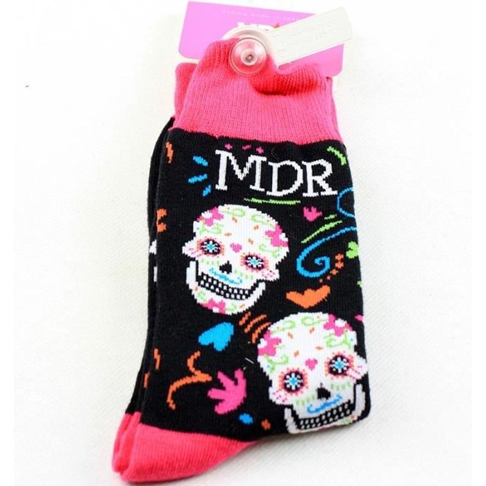 Chaussette tete hotsell de mort