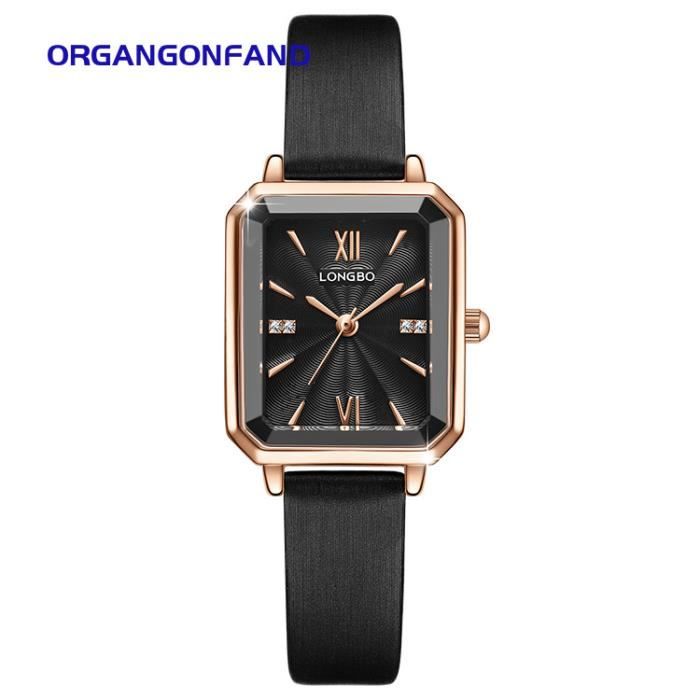 Femmes montres petit carr simple vintage quartz mode bracelet