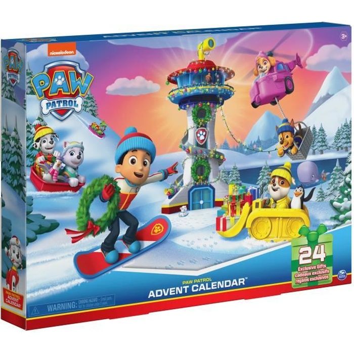 Calendrier de l avent 2023 pat patrol
