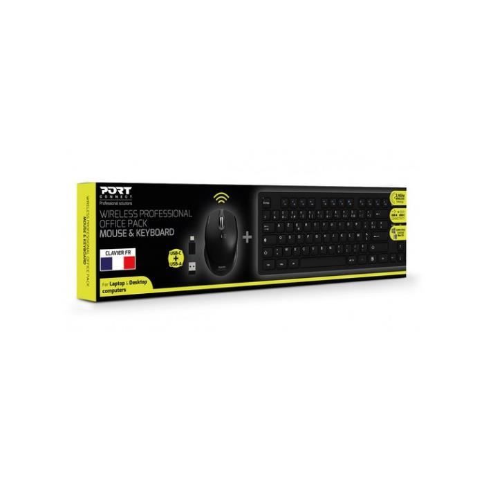 PORT Connect Pack Clavier+ Sans Fil - vue 5