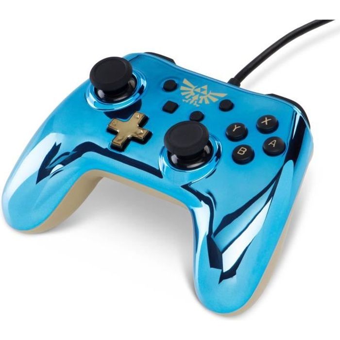Manette Filaire Nintendo Switch Chrome Legend Of Zelda