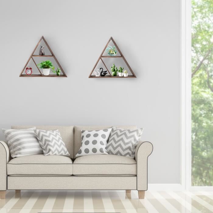 Étagère Murale D'angle En Forme D'éventail - Support De Rangement D Mural Support De Rangement Triangulaire 25 Cm Blanc 86250415