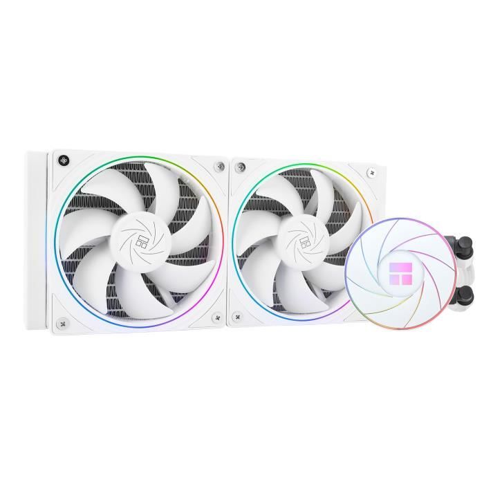 Thermalright Aqua Elite 240 ARGB – AIO Eau 240 Mm Double Ventilateurs PWM – Compatible Intel & AMD