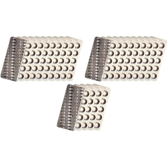 250 Pastilles Test DPD1 PoolLab - Mesure Chlore Libre Pour Piscine