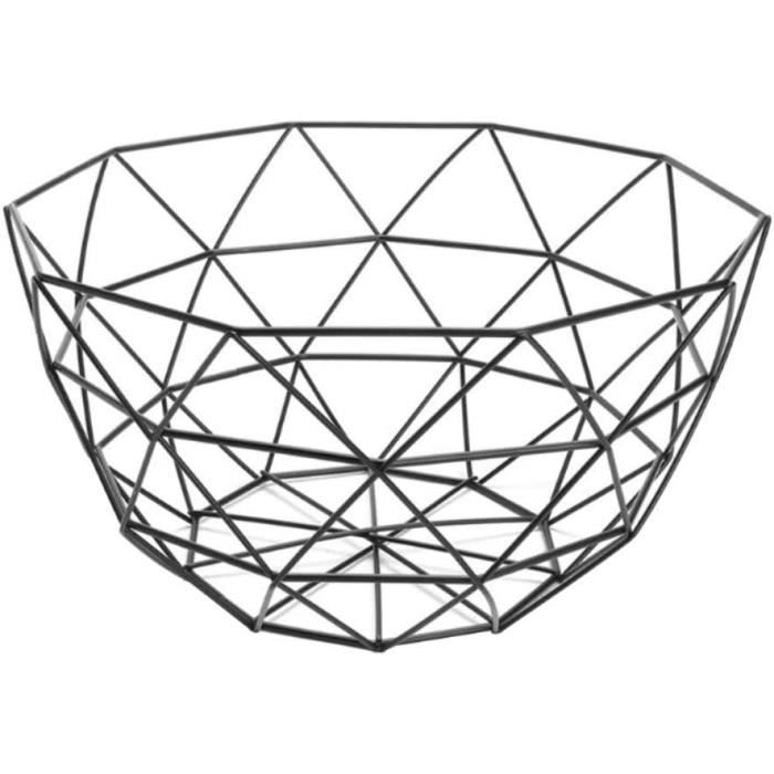 MAGICLULU Panier De Rangement En Fil Métallique Corbeille À