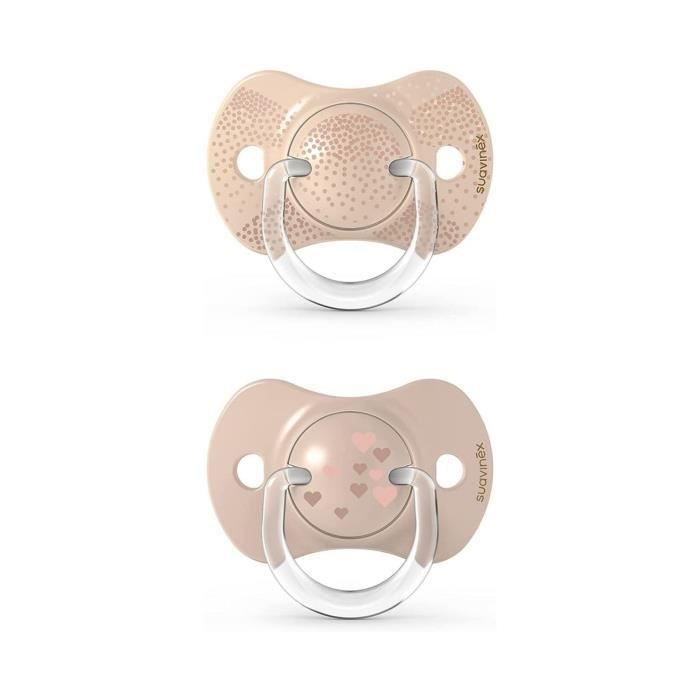 Suavinex Tétine Symétrique SX Pro Silicone Débit Moyen +3mois