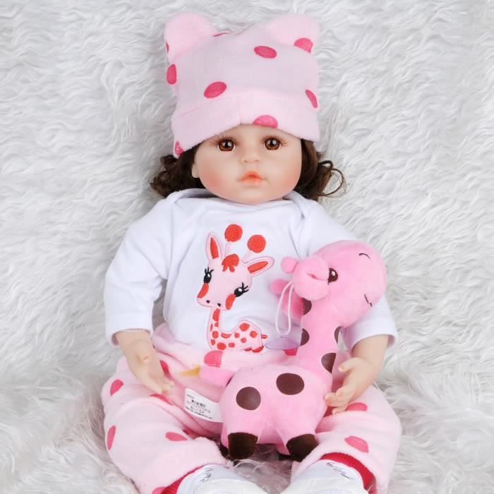 TEMPSA 55cm Poupee Poupon Bebe Reborn Silicone Fait A Main 1185g L Jouet Cadeau Cdiscount Jeux Jouets