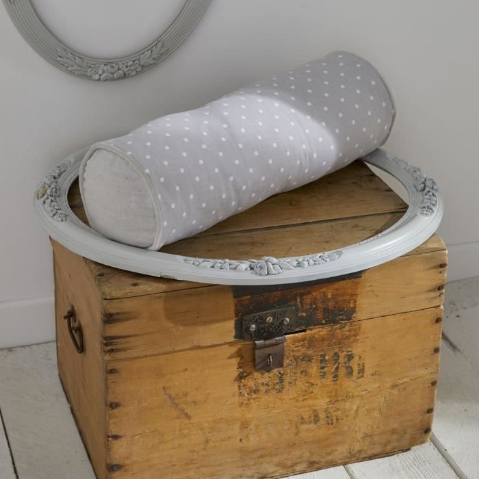 Coussin Polochon TODAY CHARME Imprimé Constance 45 x 15 cm