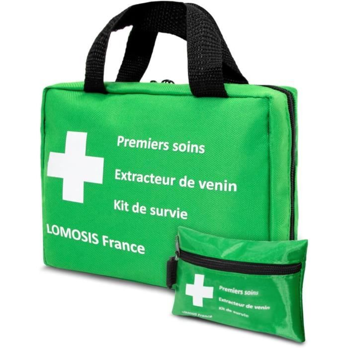 Kit De Secours 9 Pièces – Pompe Extracteur De Venin Pour Morsure De Serpent – Extérieur