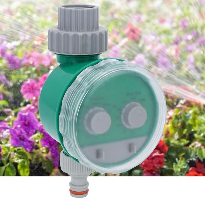 VINGVO Minuterie d'arrosage Contrôleur électronique de système d'irrigation d'arrosage de