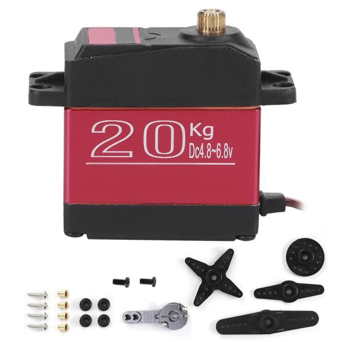 Servo Numérique à Engrenages en Métal S0009M 9g pour 1/24 RC Bateau de