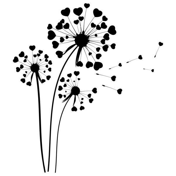 Stickers Fleur De Pissenlit Cdiscount Stickers Fleur De Pissenlit Cdiscount