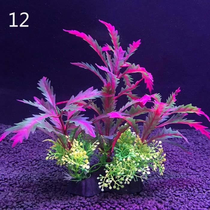 Meilleurs prix pour Plantes décoratives artificielles - Aquarium - Ornements - Plantes aquatiques - Accessoires de décoration