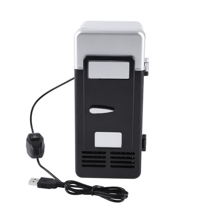 Mini Réfrigérateur USB - Vvikizy - Noir - Refroidissement Rapide - Portable - 194 x 9 x 9 cm