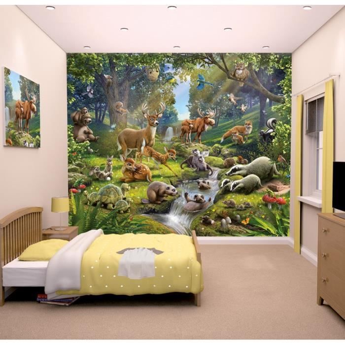 Walltastic Papier peint photo Animals Forest 43060