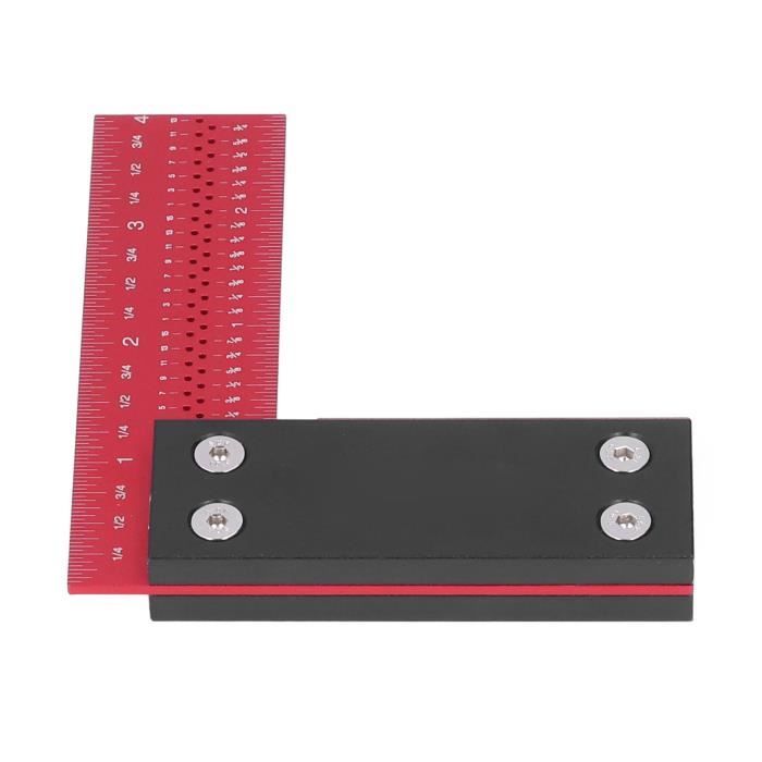 Règle D'angle / Jauge De Chanfrein 0-30 Mm En Acier Inoxydable | Pour Travail Du Bois Et Mesure