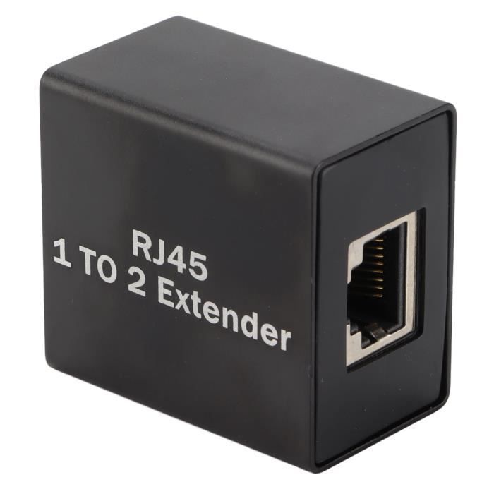 Répartiteur Réseau RJ45 Par 2 - Adaptateur Pour Diviser Un Câble Ethernet En Deux - Pour Installations POE Longue Distance