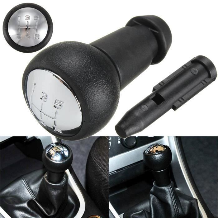 5 leviers vitesse pommeau adaptateur pour peugeot 106 206 306 405 406 806 807 my08131