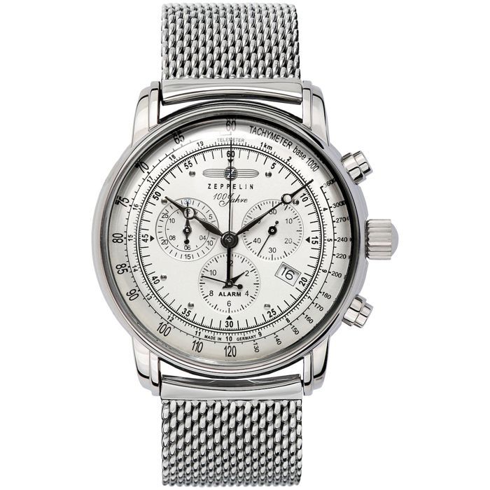 Chronographe Montre pour Hommes Zeppelin 100 Jahre Zeppelin - 7680M-1