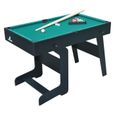 Cougar All-in-One / 16-in-1 Table de Jeux Multifonction Pliable en Noir - Table Multi Jeux avec Accessoires-1