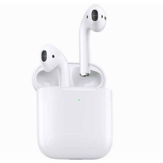 APPLE Écouteurs AirPods 2 - Avec étui de charge - Sans fil – - Achat /  Vente oreillette bluetooth APPLE Écouteurs AirPods 2 - - Cdiscount