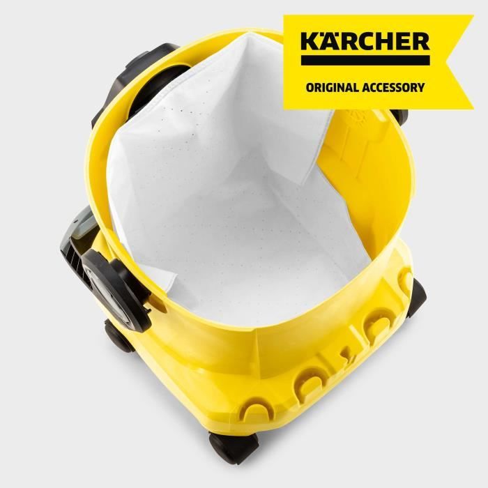 KARCHER - Sachet filtre ouate KARCHER KWD1 / KWD2 / KWD3 / WD2