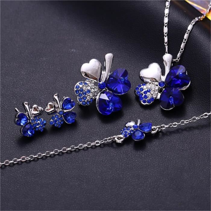 Sacs à Main Bijoux Enfants, Elsa Couronne Sac Collier Bracelet Boucle d'oreille Bagues kit Bijoux Princesse Cadeau Anniversaire de Fête pour Jeu d'habillage