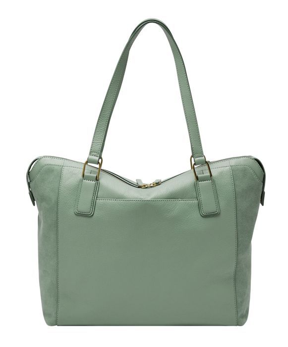 FOSSIL Sac shopper menthe pour femme Jacqueline Tote Sage 166651 menthe Cdiscount Bagagerie Maroquinerie