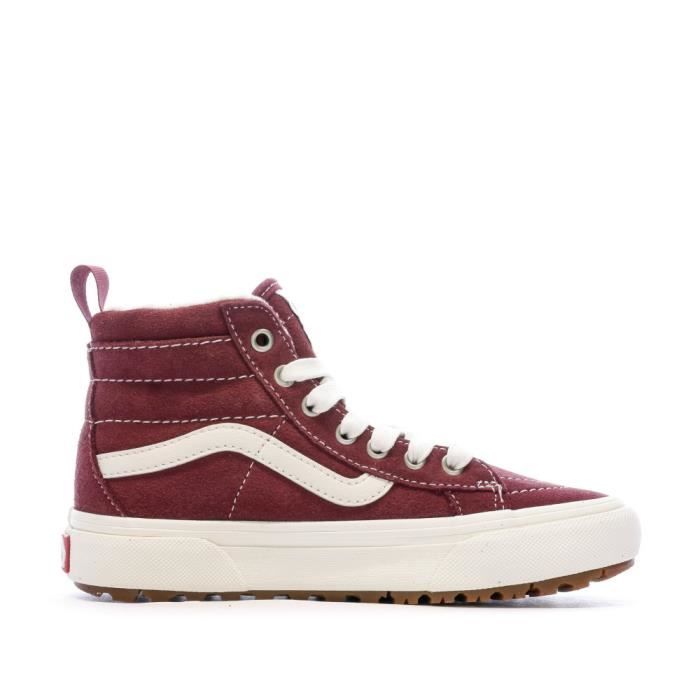 Vans sk8 hi enfant bordeaux store