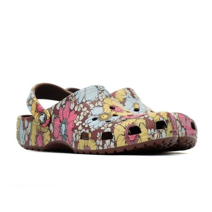 Floral crocs on sale