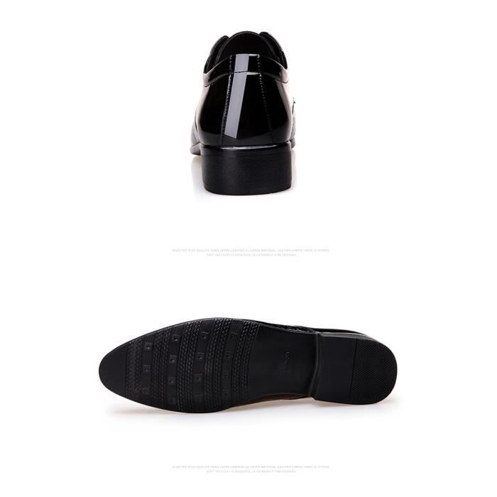 Chaussures Homme Classiques en Cuir Verni AY Nior Nior