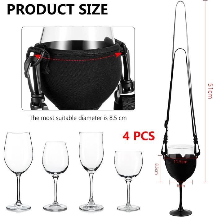 Étui De Voyage EVA Pour Verre à Vin – Protection Rigide, Compatible Zalto & Spiegelau