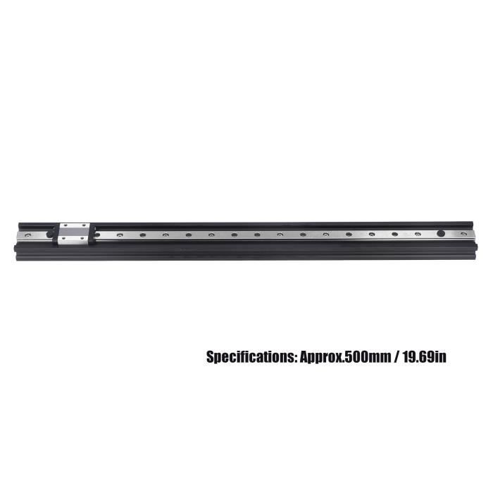 Rail profilé - Rail linéaire d'extrusion 12H + profil en aluminium de ...