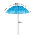 Parasol - DEUBA - Hawaii - Inclinable - Bleu - Ø 160 cm-2