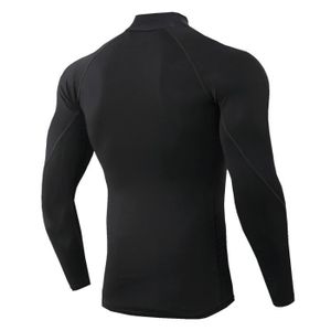 Tee Shirt De Sport Pour Homme Manches Longues Haut De Compression Base
