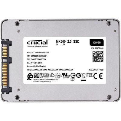 CRUCIAL - Disque SSD Interne - MX500 - 1To - 2,5 (CT1000MX500SSD1) -  Cdiscount Informatique