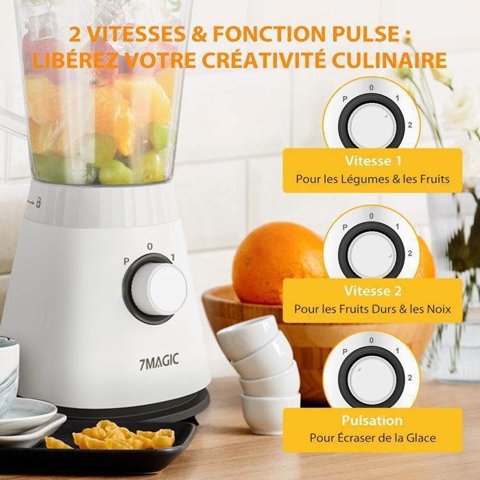 Philips Robot Multifonction Compact 700W - 16 Fonctions - Bol 2.1L - HR7310/00