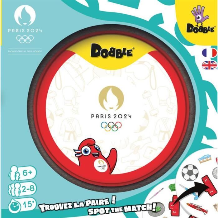 Dobble : Jeux Olympiques - Asmodee - Jeu de rapidit?� et d'observation - D?�s 6 ans - Cdiscount 