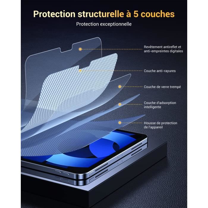 iPad Air 5/4 - Films de Protection d'écran en Verre trempé