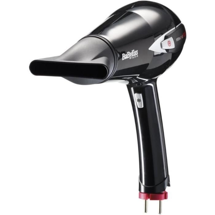 BABYLISS Seche cheveux D372E cordon retractable avec diffuseur 2000W Cdiscount Electromenager