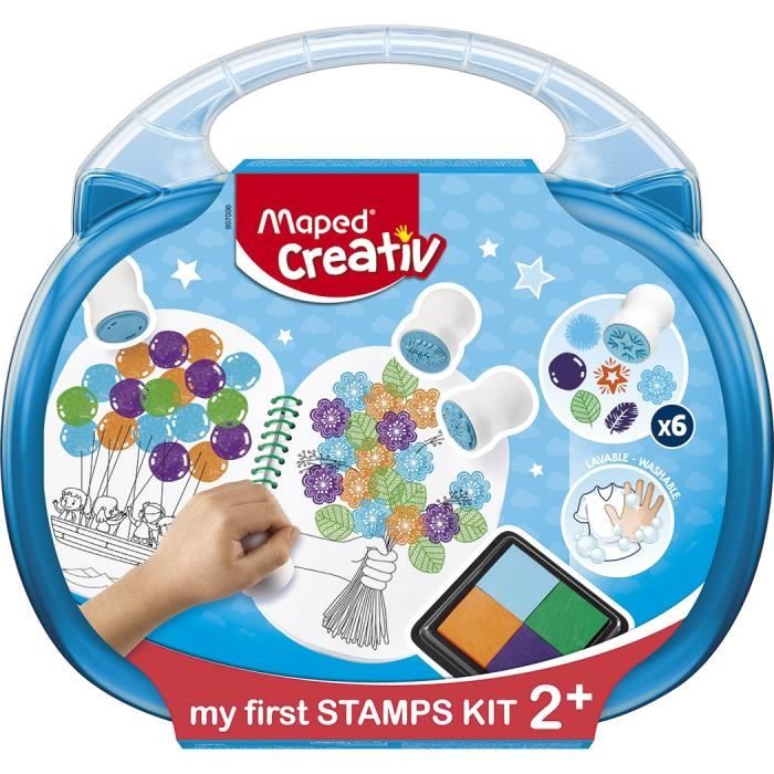 Tampons créatifs pour enfants MAPED CREATIV - Mes premiers tampons -  Cdiscount Jeux - Jouets