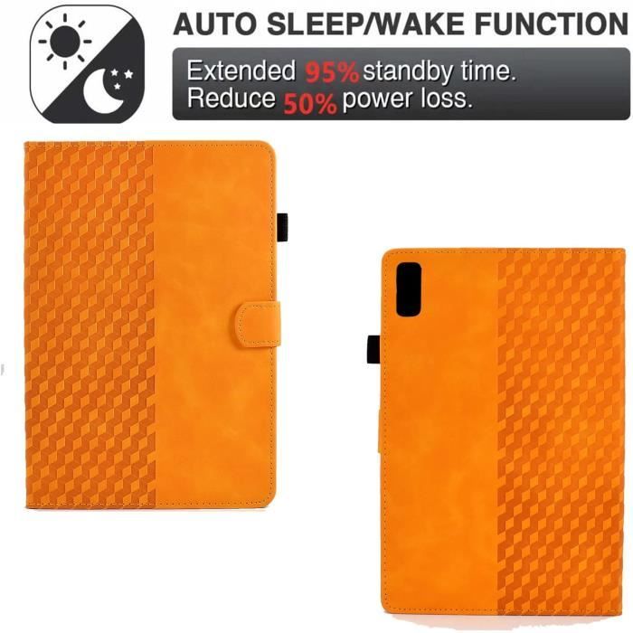 Succtopy Custodia Lenovo Tab M9 HD 9 Pollici TB-310FU 2023 Cover in Pelle PU Flip Portafoglio con Porta Penna Lenovo Tab M9 HD Custodia con Funzione di Supporto Lenovo Tab M9 HD
