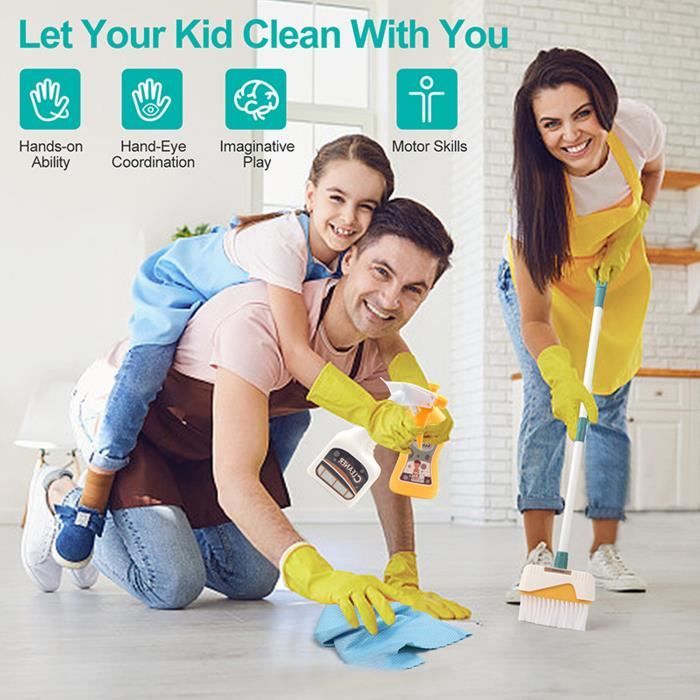Ensemble de jouets de nettoyage pour enfants Jouets de nettoyage de maison