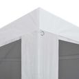 824[Modern Design] Tente de Réception Chapiteau pour Fête Mariage BBQ,Tonnelle imperméable & Stabile avec 4 parois en maille 4 x 3 m-3
