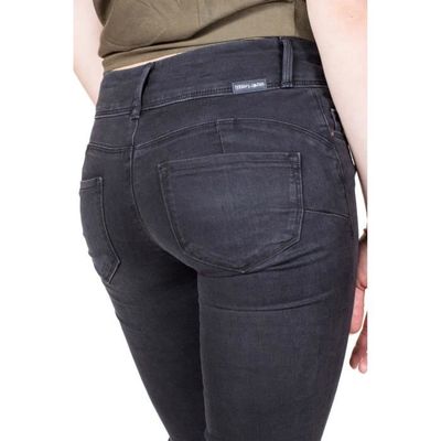 Jeans TEDDY SMITH PIN UP 3 Black used Noir Cdiscount Pr t