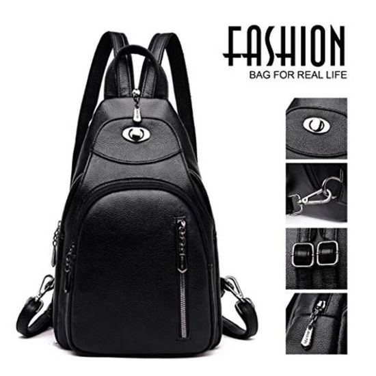 Nicole Doris Casual Femmes Sac A Dos Convertible Sac A Dos Sac A Dos Pu Cuir Sacs Portes Dos Chaussures Et Sacs