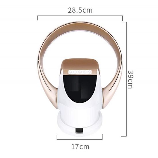 Dore Avec Telecommande Timer Ventilateur Silencieux Pour Menage