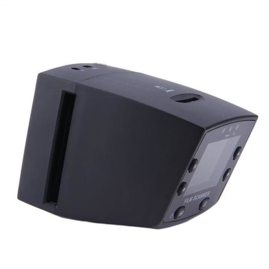 5 mégapixels 35 mm Film négatif Visionneuse de diapositives Scanner USB  Couleur Copieur photo intégré Écran LCD couleur - Cdiscount Informatique
